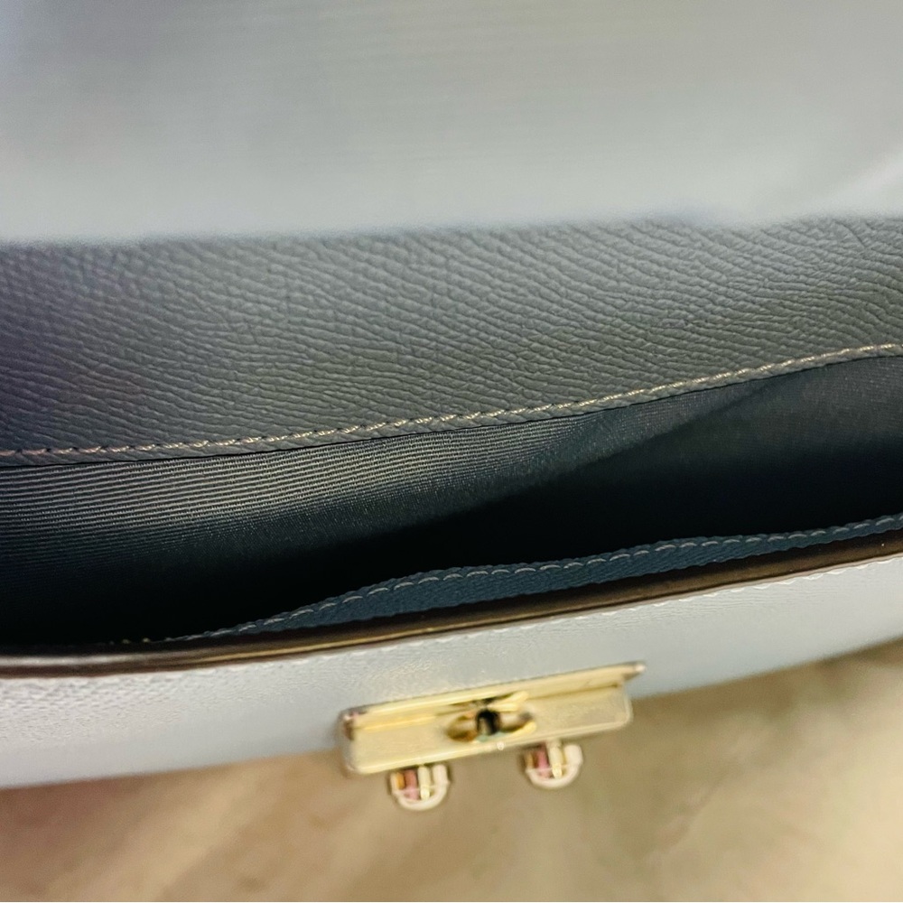 Coach Light Blue AveryTote Bag - Picture 7 of 15